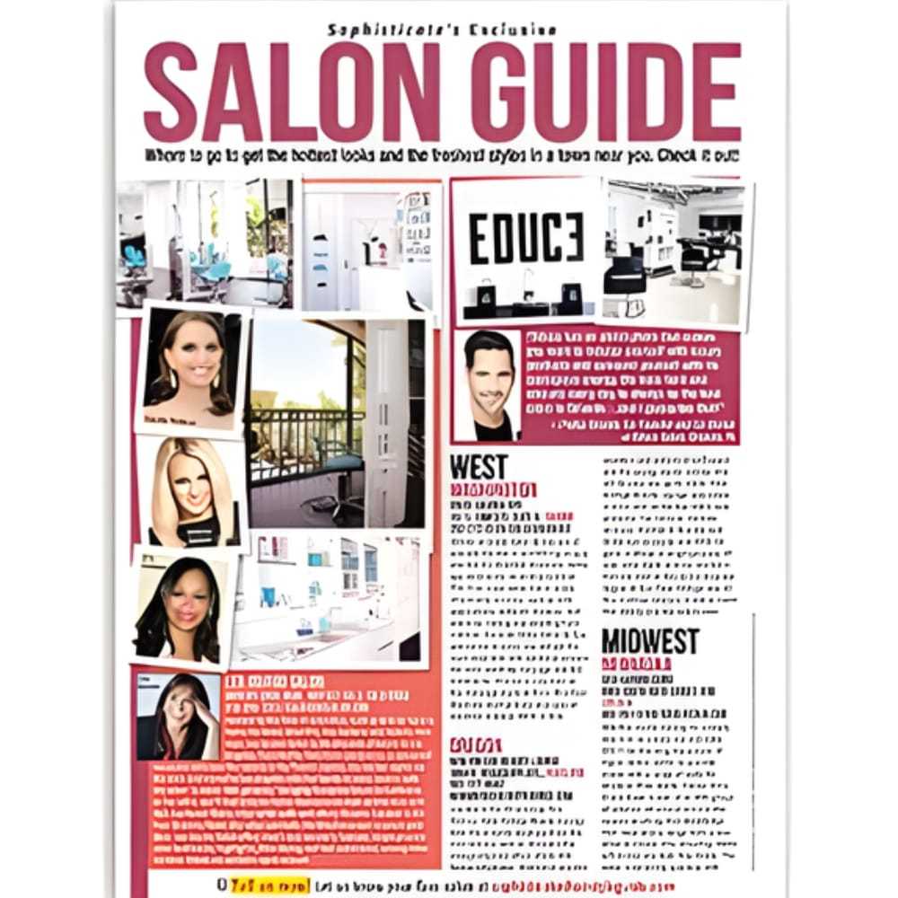 Sophisticated's guide to top salons, featuring expert stylists and trending beauty treatments.